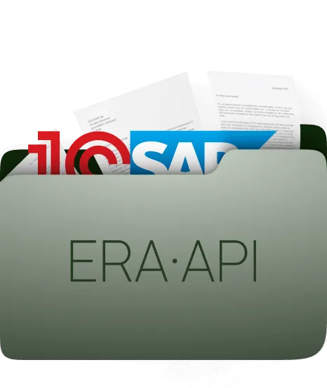 Иллюстрация интеграции ERA·API с 1С